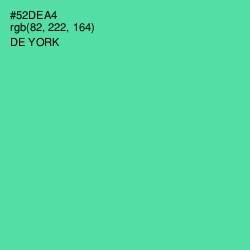 #52DEA4 - De York Color Image